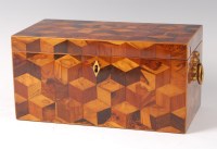 Lot 1269 - An early 19th century Tunbridge and parquetry...