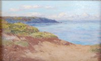 Lot 1337 - Joseph Dixon Clark (1849-1944) - Coastal scene,...