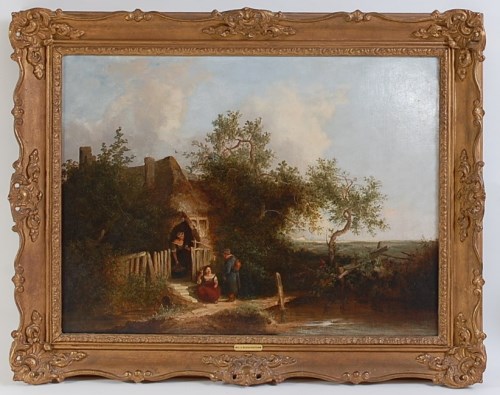 Lot 1383 - Henry John Boddington (1811-1865) - Figures...