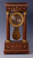 Lot 1418 - A late 19th century French rosewood and inlaid...