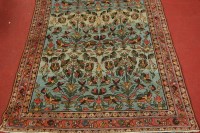 Lot 1452 - A Persian Malayer woollen rug, the pale blue...