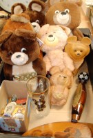 Lot 23 - A box of assorted Russian soft toys mainly...