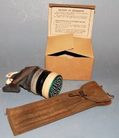 Lot 108 - An American M1 gun cleaning rod, in canvas...