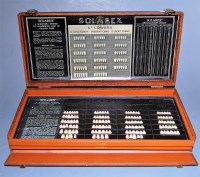 Lot 152 - A 1930s cased collection of porcelain teeth,...