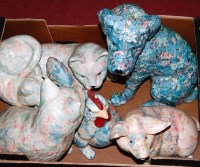 Lot 205 - A quantity of Global Studio ceramic animal...