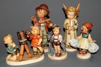 Lot 227 - Five various Hummel figures, to include;...