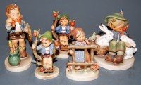 Lot 240 - Five various Hummel figures, to include...