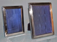 Lot 250 - A modern silver mounted easel photograph frame,...