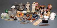 Lot 266 - Assorted miniature novelties, dolls house...