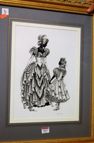 Lot 1013 - Pamela Dickerson - The Party Dress, silhouette...