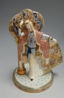 Lot 22 - A large limited edition Minton Arthurian...