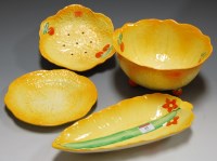 Lot 43 - An early 20th century Beswick salad bowl, on a...