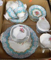 Lot 67 - A Royal Albert bone china tea service in the...