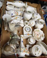 Lot 72 - A box of miscellaneous china, to include;...