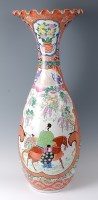 Lot 90 - A large Japanese late Meiji period floor vase,...