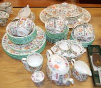 Lot 110 - A Mintons part tea and dinner service in the...