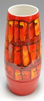 Lot 120 - A large Poole pottery Delphis pattern vase, of...