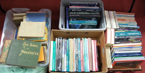 Lot 166 - Four boxes of miscellaneous hardback books, to...