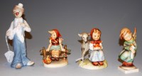 Lot 183 - Three various Hummel figures together with...