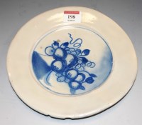 Lot 198 - A circa 1700 Delft plate (with extensive...