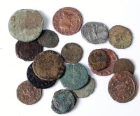 Lot 2029 - Mixed lot of 18 Roman coins, mainly being...