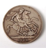Lot 2033 - Great Britain, 1902 crown, Edward VII, rev. St...