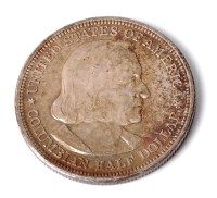 Lot 2058 - USA, 1892 silver half dollar, Worlds Columbian...
