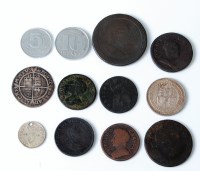 Lot 2072 - Mixed lot of British and world coins, to...