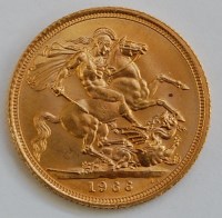 Lot 2111 - Great Britain, 1966 gold full sovereign,...