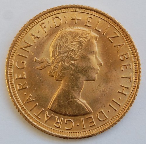 Lot 2115 - Great Britain, 1966 gold full sovereign,...