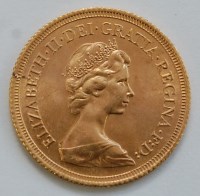 Lot 2124 - Great Britain, 1979 gold full sovereign,...