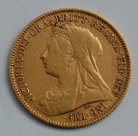 Lot 2125 - Great Britain, 1896 gold half sovereign,...