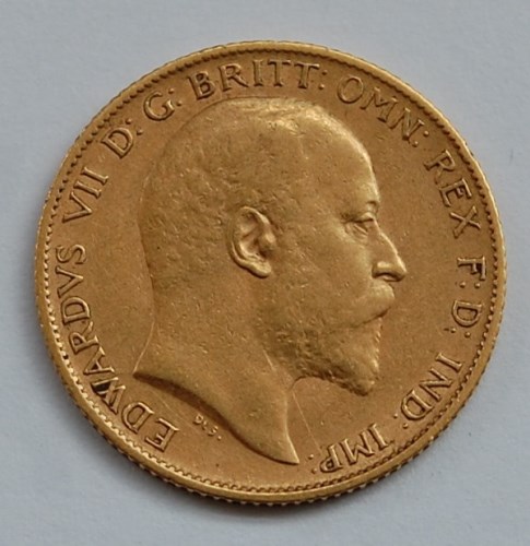 Lot 2143 - Great Britain, 1905 gold half sovereign,...