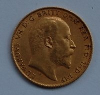 Lot 2148 - Great Britain, 1907 gold half sovereign,...