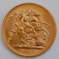 Lot 2158 - Great Britain, 1966 gold full sovereign,...