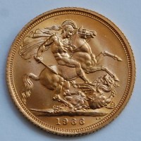 Lot 2159 - Great Britain, 1966 gold full sovereign,...