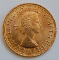 Lot 2163 - Great Britain, 1966 gold full sovereign,...