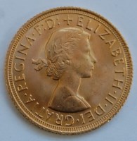 Lot 2175 - Great Britain, 1966 gold full sovereign, Queen...