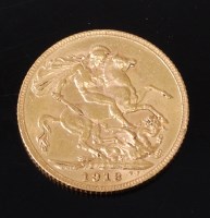 Lot 2186 - Great Britain, 1913 gold full sovereign,...