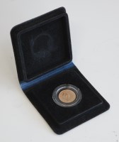Lot 2195 - Great Britain, cased 1979 gold proof full...