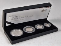 Lot 2216 - Great Britain, cased 2011 Britannia four-coin...