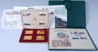 Lot 2237 - Great Britain, cased set of four 1975 gold...