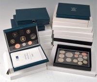 Lot 2257 - Great Britain, 21 Royal Mint proof coin...