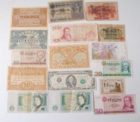 Lot 2269 - Mixed lot of various world banknotes, to...
