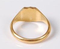 Lot 2513 - A gentleman's early 20th century 18ct blank...