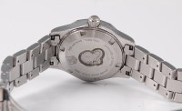 Lot 2625 - A lady's Tag Heuer Aquaracer steel wristwatch,...