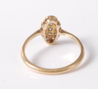 Lot 2690 - An early 20th century diamond ring, the oval...