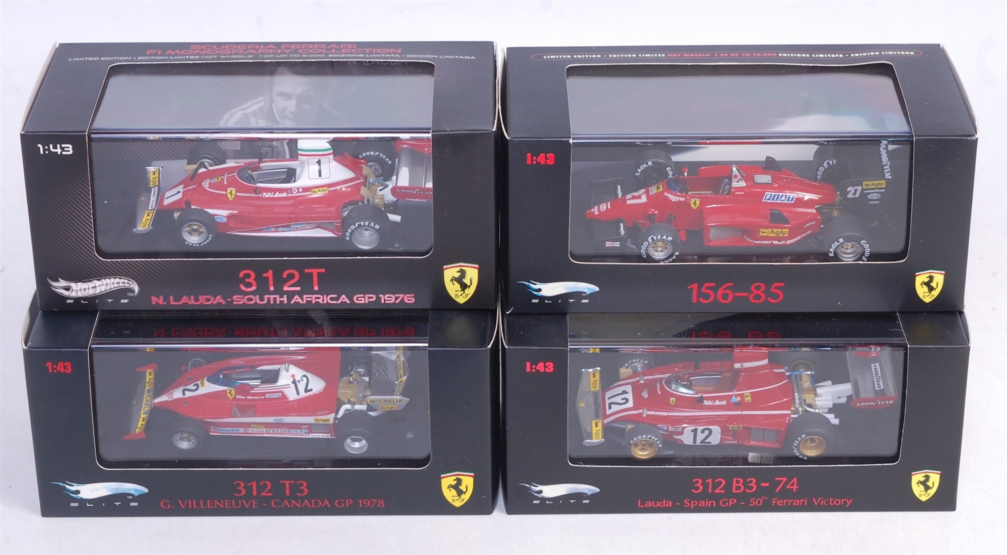 Lot 2650 - A Mattel Hotwheels Elite 1/43 scale Ferrari