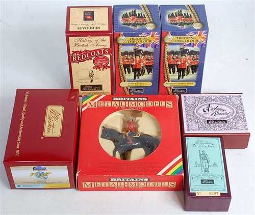 Lot 1224 - Seven various boxed Britains modern release...