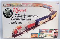 Lot 305 - 1975 Lionel 75th Anniversary commemorative...